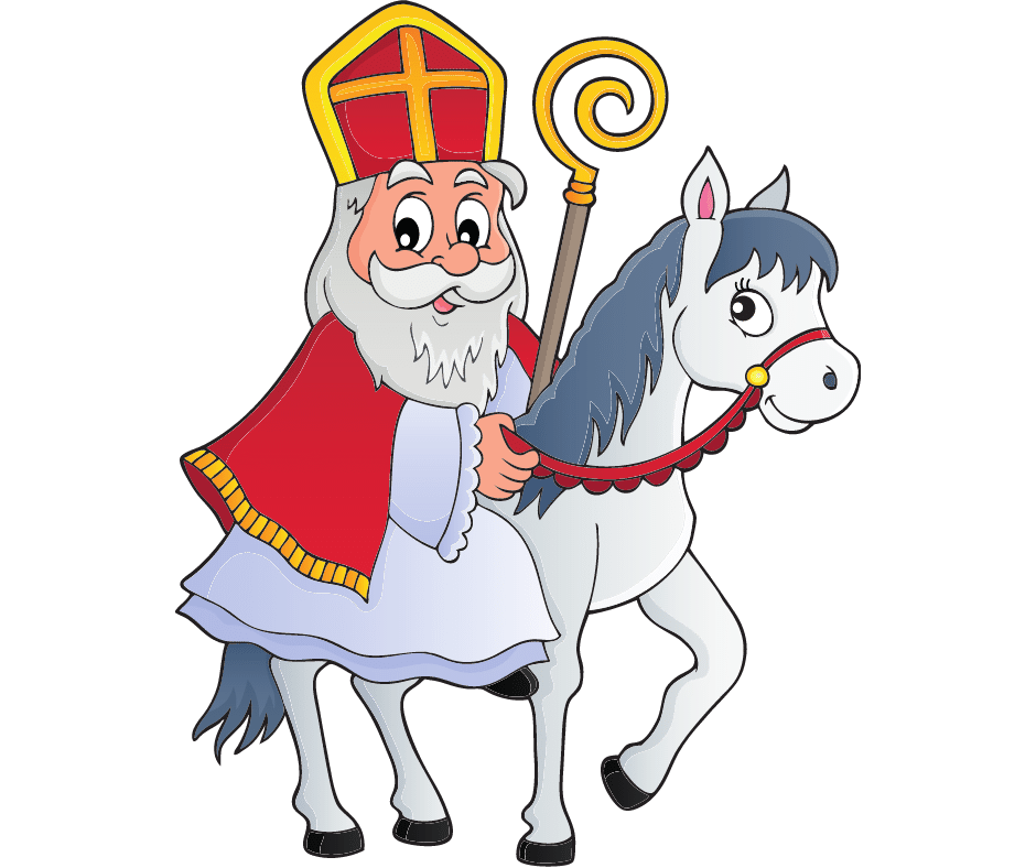 202208_Sint-Maarten op paard_vrij Sint op zijn paard